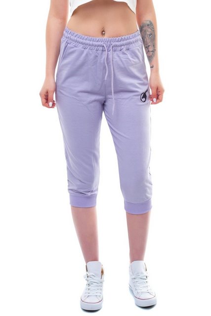 Bongual 3/4-Sweathose Jogginghose Capri Basic mit Kordeln günstig online kaufen