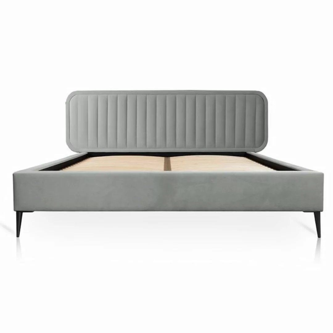 Fun Möbel Polsterbett Schlafzimmerbett Doppelbett MIAMI in Stoff (Kompletts günstig online kaufen