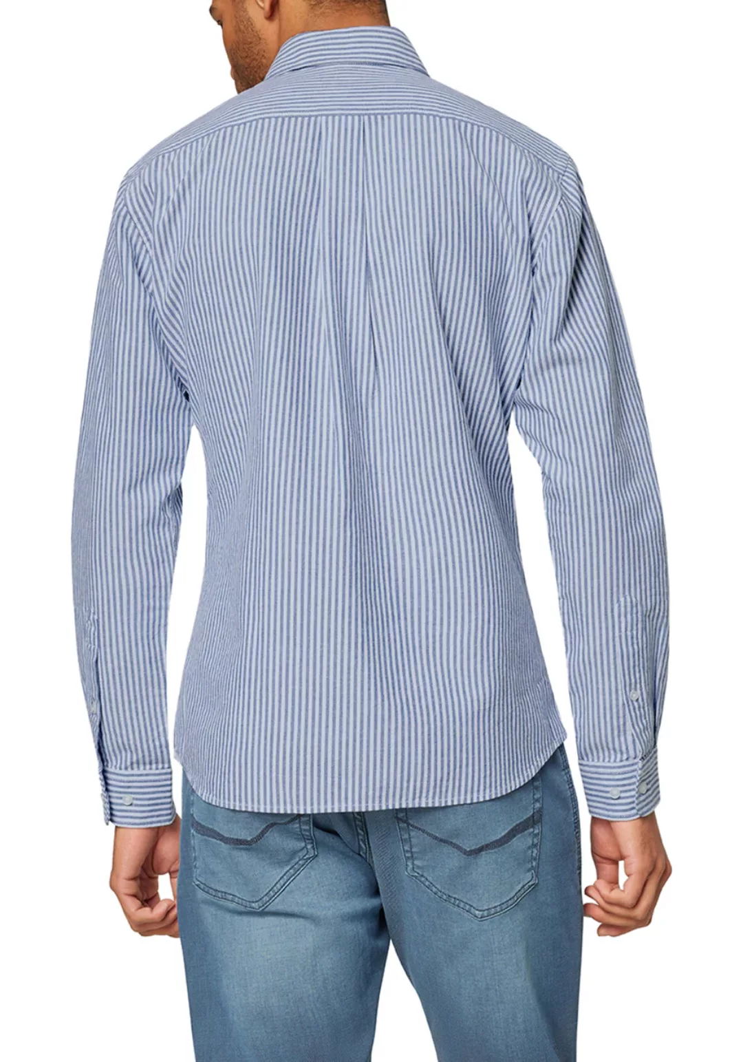 Pierre Cardin Streifenhemd mit Button-Down-Kragen - Modern Fit günstig online kaufen