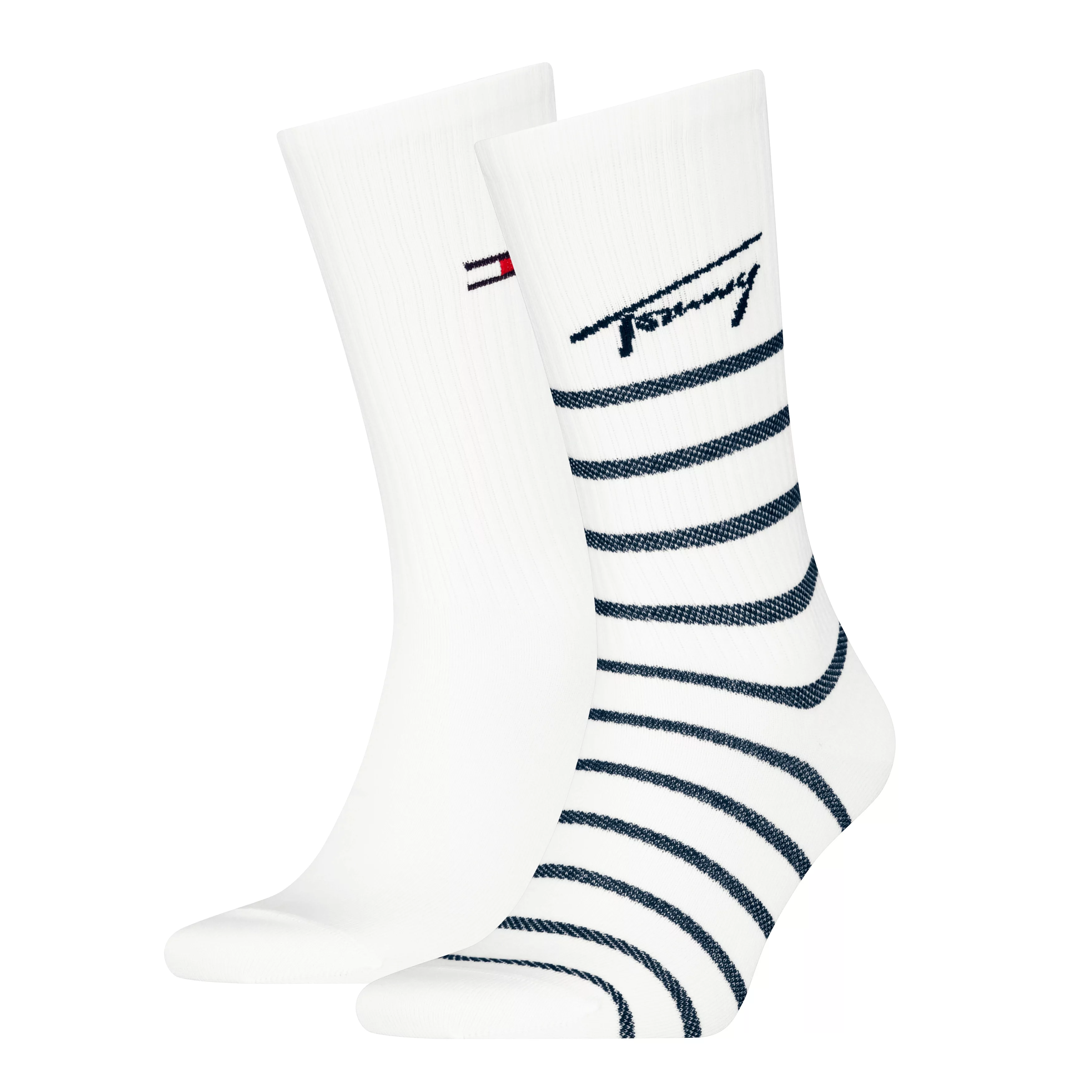 Tommy Hilfiger Socken "TH UNI TJ SOCK 2P BRETON", (2 Paar), mit stilvollem günstig online kaufen