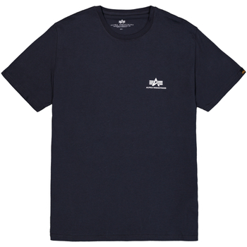 Alpha Industries  T-Shirts & Poloshirts Basic T-Shirt SL - rep.blue günstig online kaufen