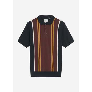 Ben Sherman  T-Shirts & Poloshirts Poloshirt mit vertikalen Streifen – Schw günstig online kaufen