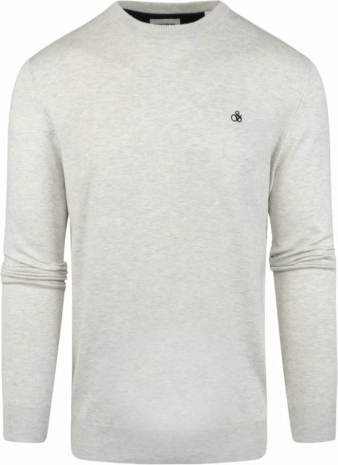 Scotch and Soda Pullover Bone White Melange - Größe XXL günstig online kaufen