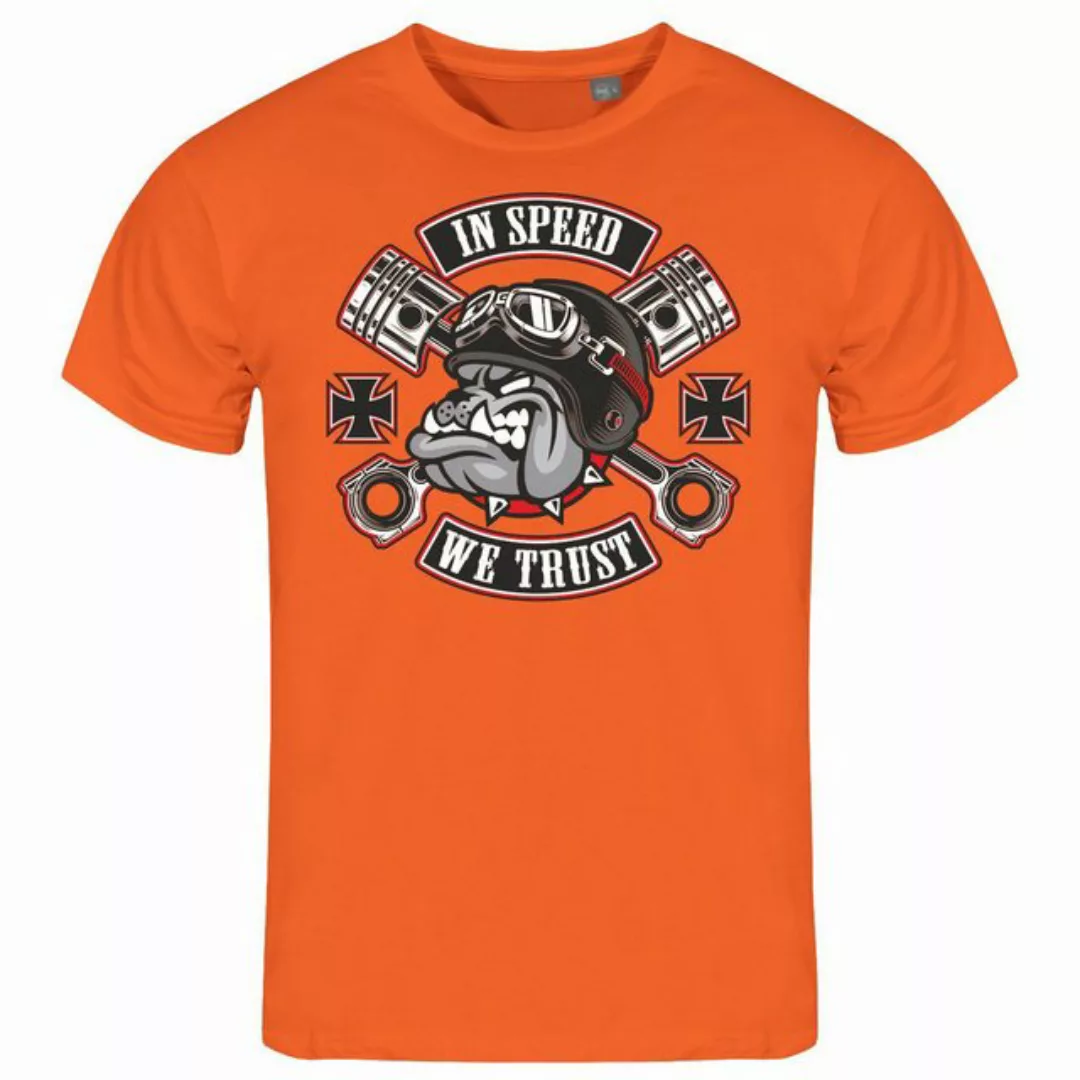 deinshirt Print-Shirt Herren T-Shirt In speed we trust Funshirt mit Motiv günstig online kaufen