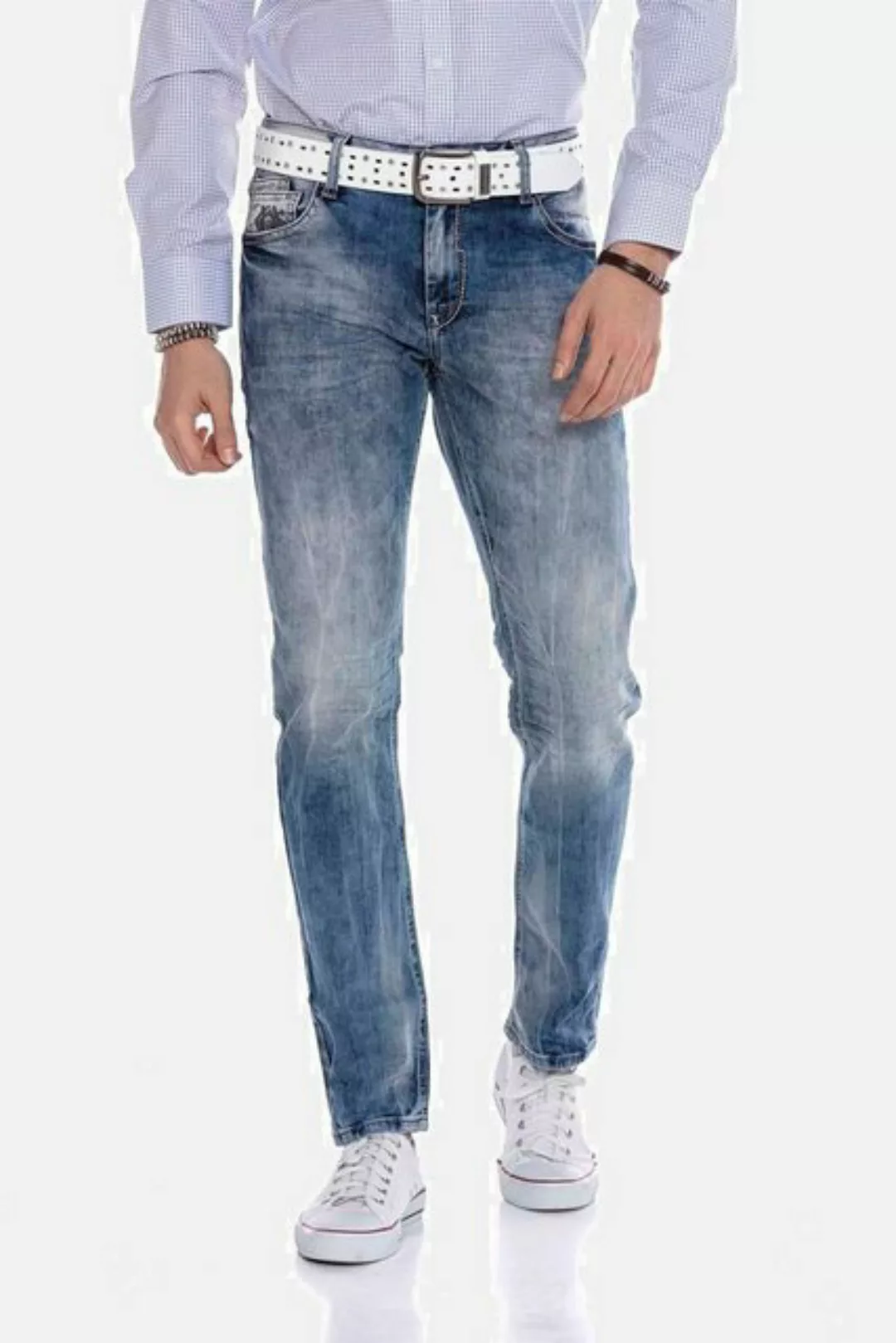 Cipo & Baxx 5-Pocket-Jeans "Jeans", im Straight Fit günstig online kaufen