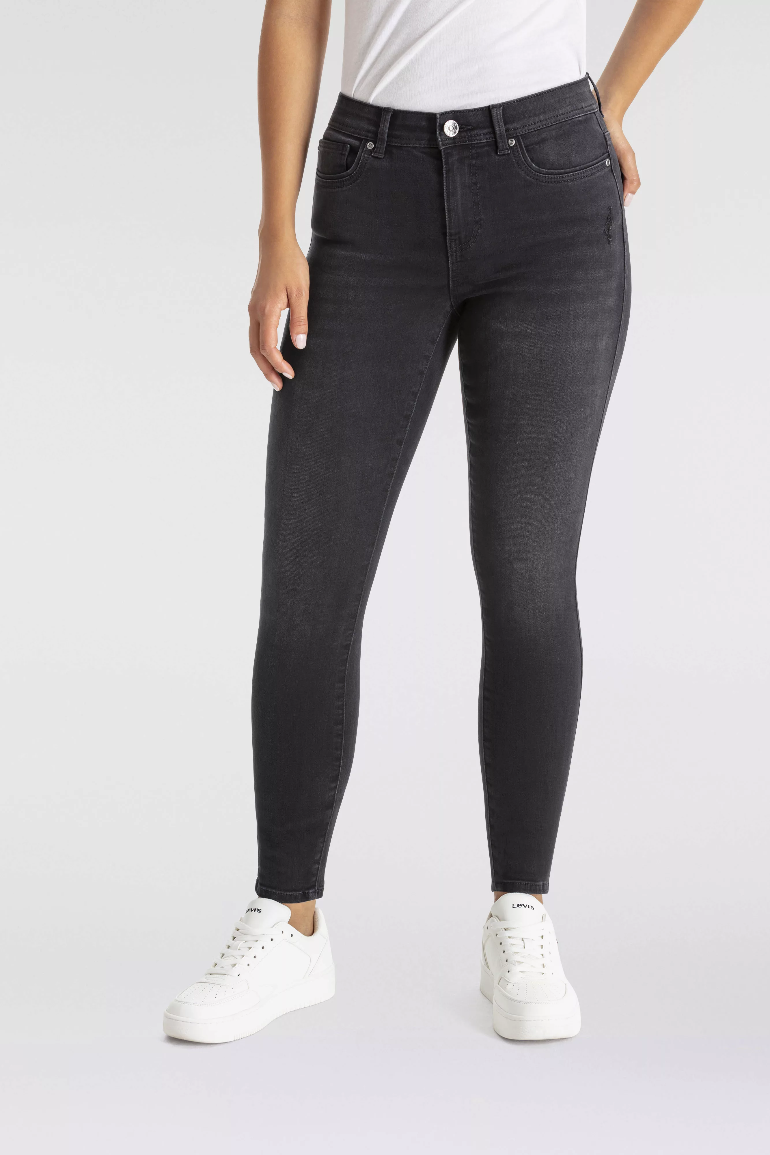 ONLY Skinny-fit-Jeans ONLWOW MID SKINNY BJ günstig online kaufen