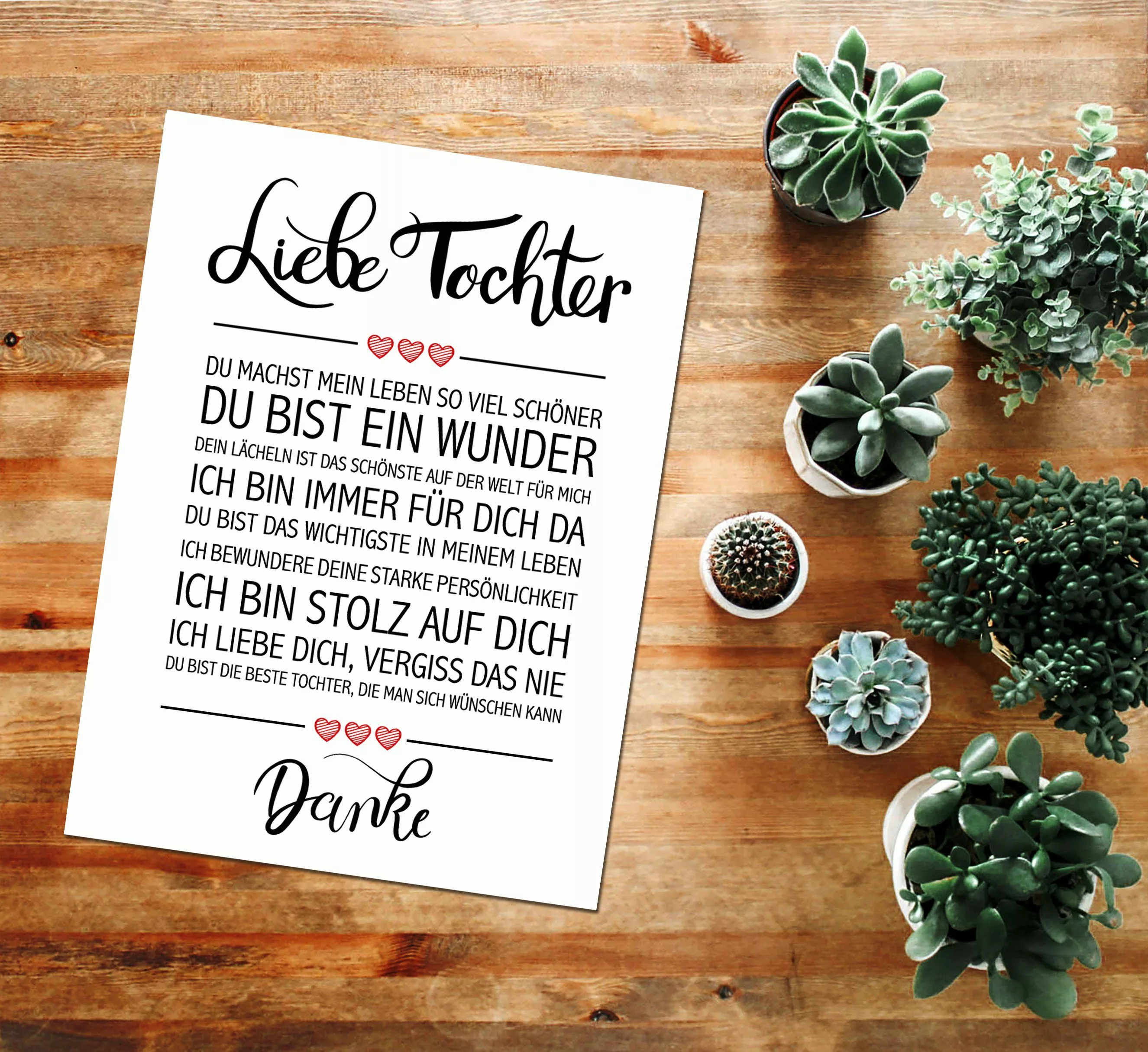 Close Up Poster Liebe Tochter Kunstdruck günstig online kaufen