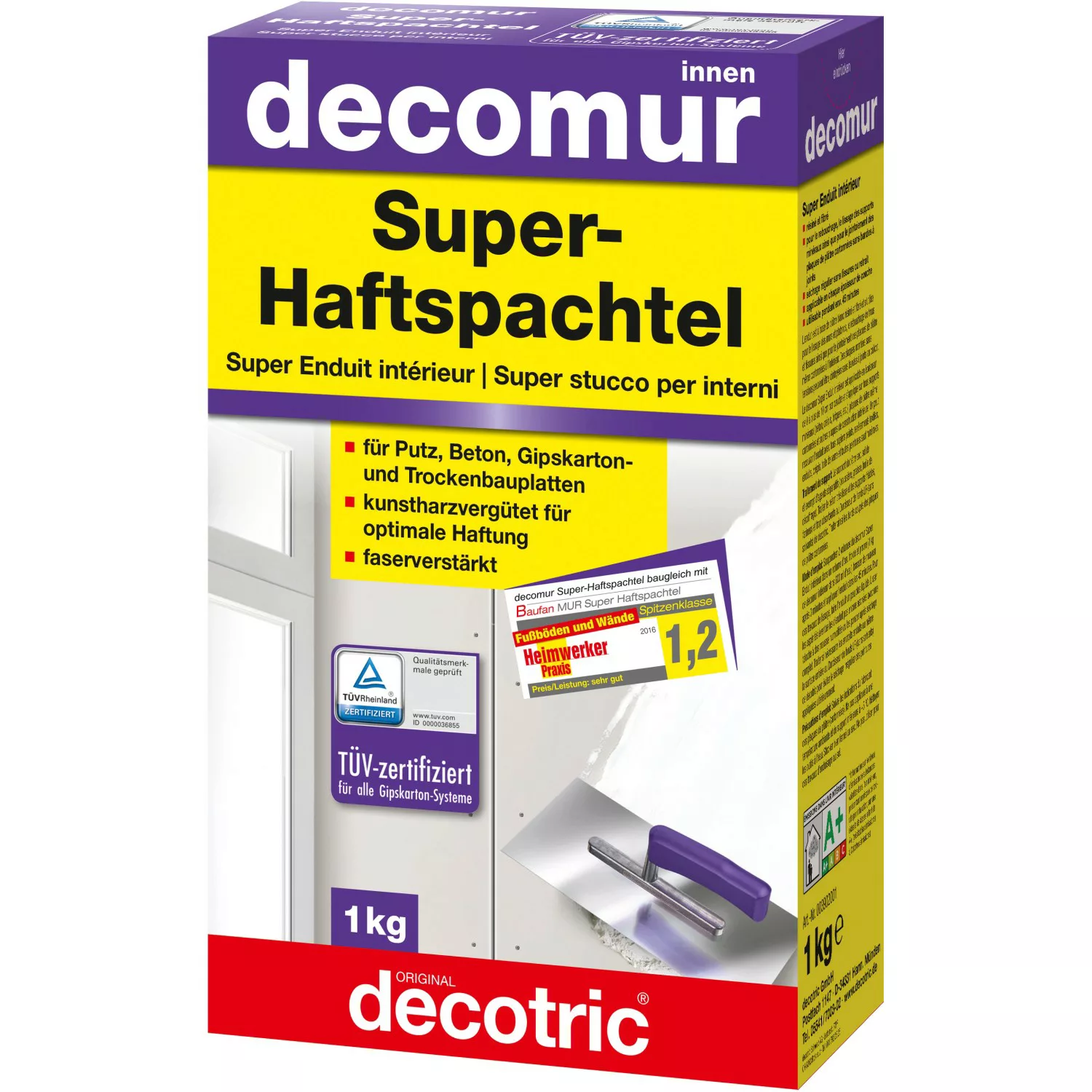 Decomur Super-Haftspachtel 1 kg günstig online kaufen