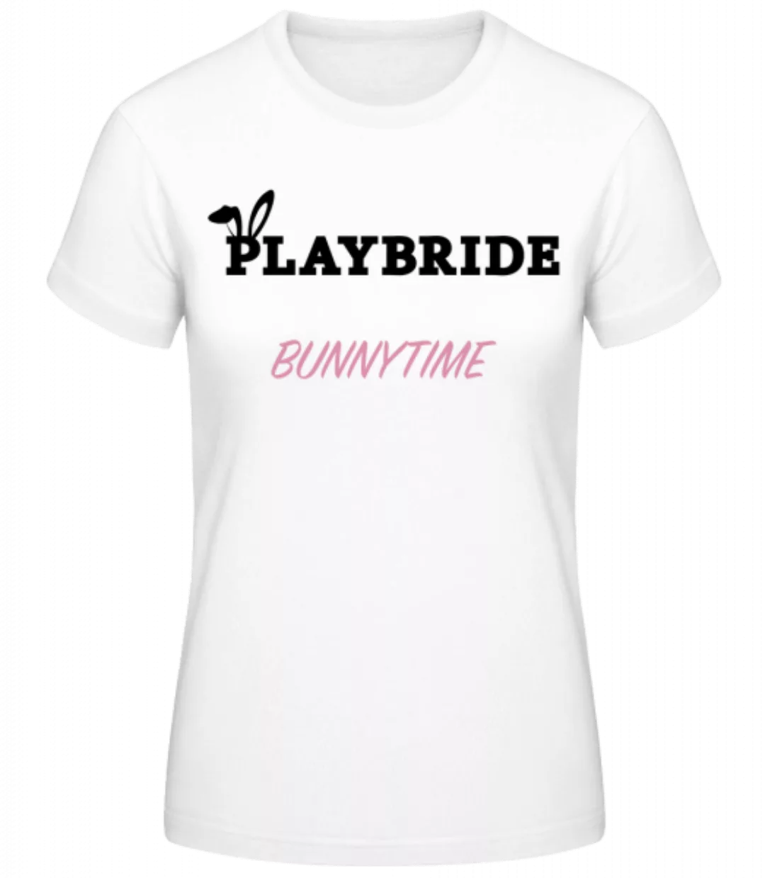 Playbride Bunnytime · Frauen Basic T-Shirt günstig online kaufen