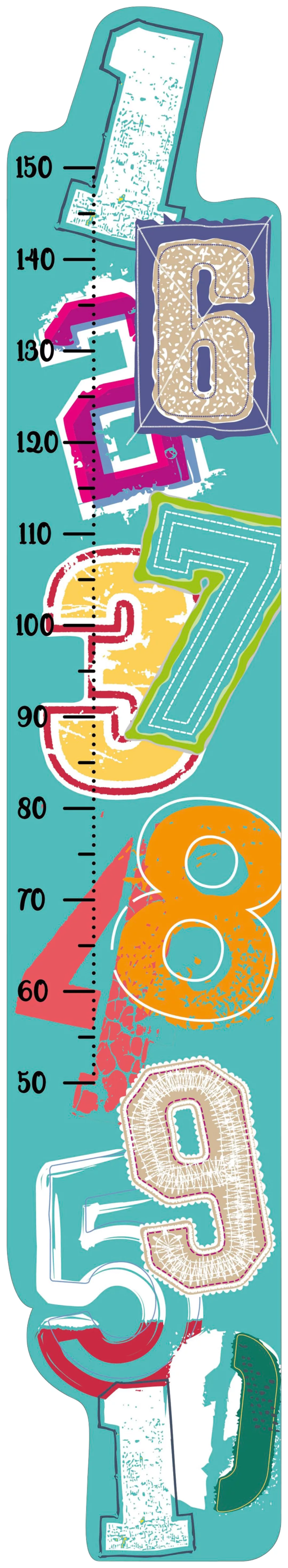 MySpotti Wandsticker "Mess mich Numbers", (1 St.), zum Messen der Körpergrö günstig online kaufen