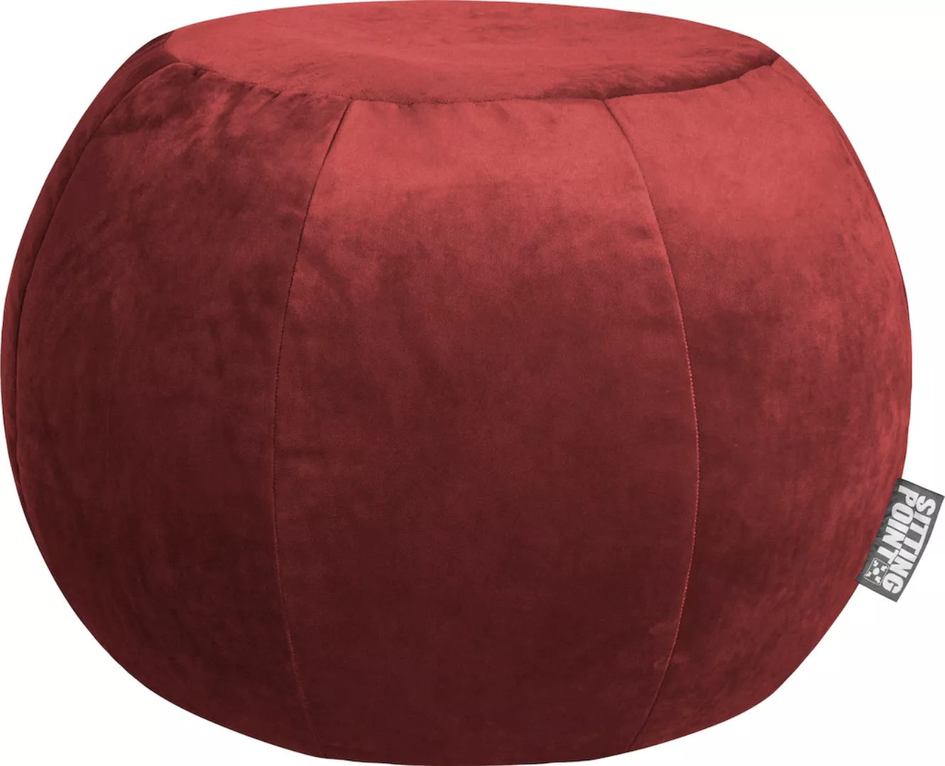 Sitting Point Sitzsack "Sitzhocker Plump VELUTO", mit Innensack günstig online kaufen