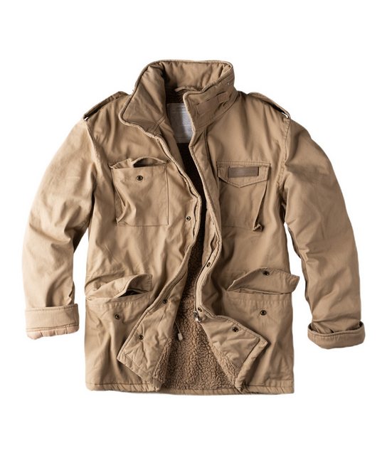 Surplus Raw Vintage Fieldjacket PARATROOPER Winter Jacket Winterjacke, beig günstig online kaufen