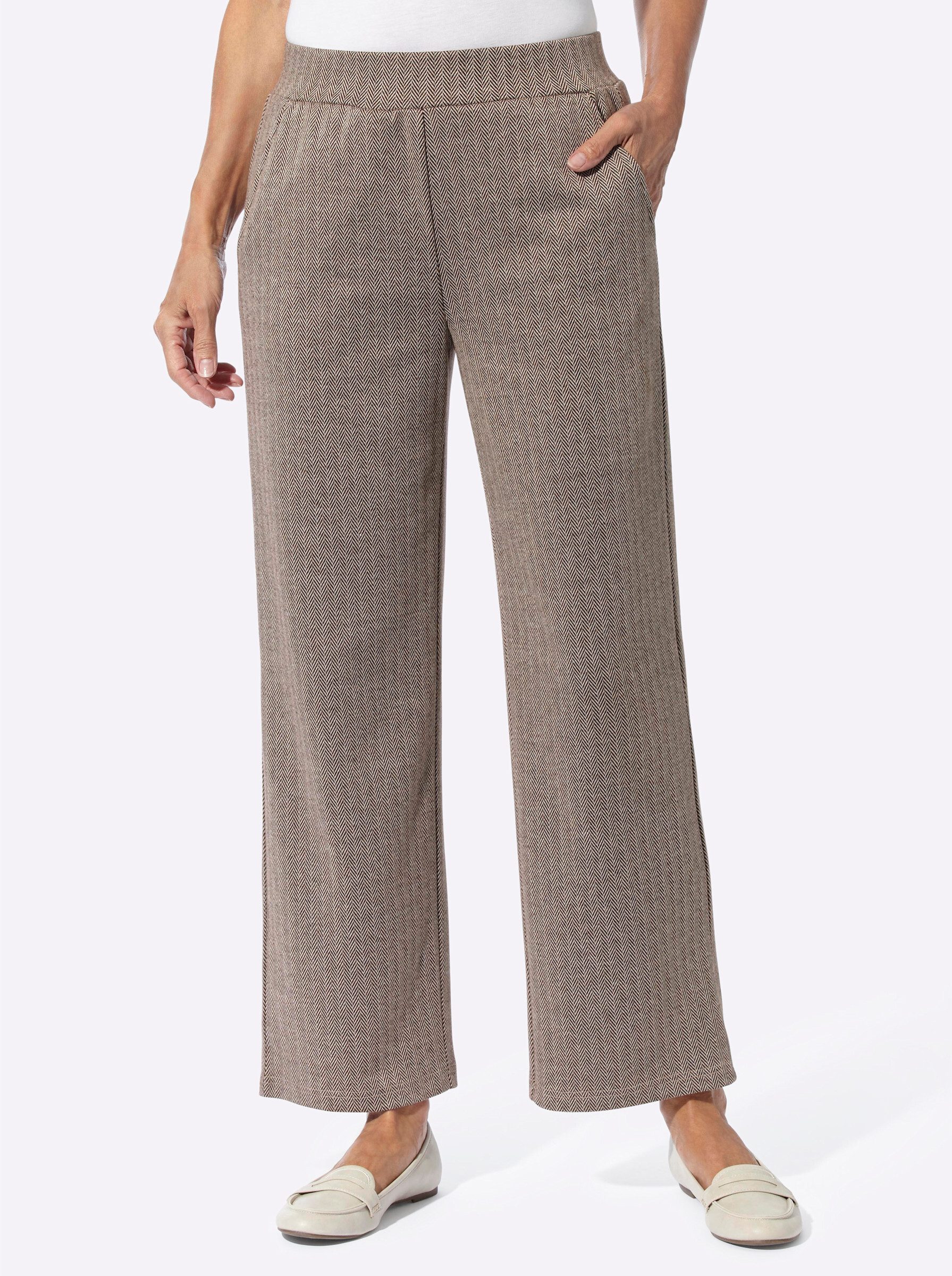 Sieh an! Jerseyhose Jerseyhose Innenbeinlänge ca. günstig online kaufen