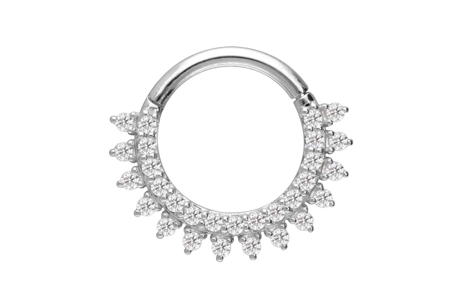 PIERCINGLINE Nasenpiercing 14/18 Karat Gold Segmentring günstig online kaufen