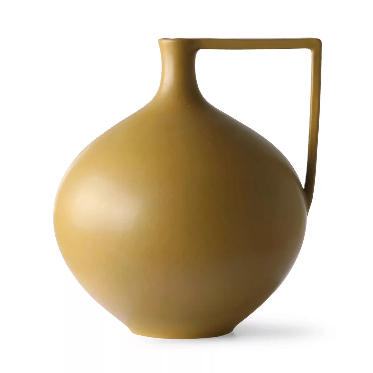 Ceramic Jar Vase L 26,5cm Mustard günstig online kaufen