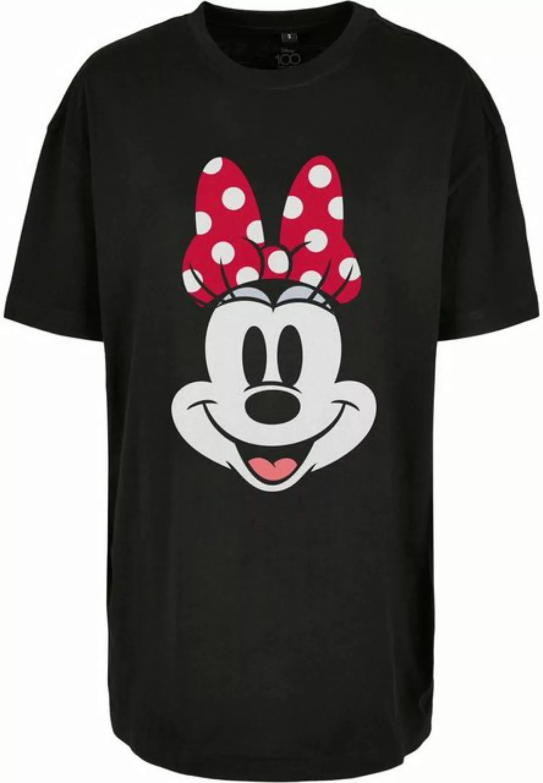 Merchcode T-Shirt Disney 100 Minnie Smiles Ladies Tee günstig online kaufen