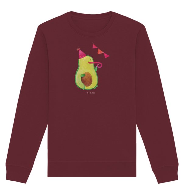 Mr. & Mrs. Panda Longpullover Größe M Avocado Geburtstag - Burgundy - Gesch günstig online kaufen