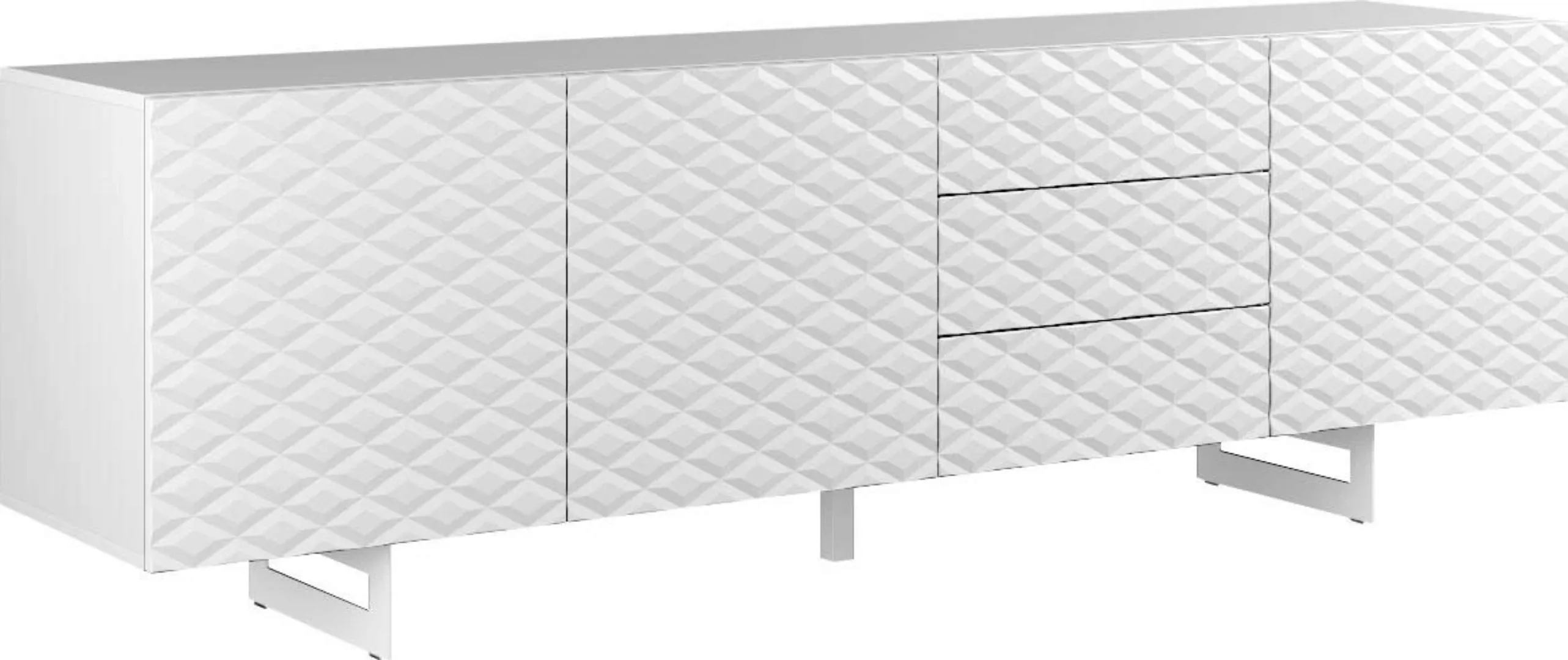 DIVENTA Sideboard "KORFU", Breite 220 cm günstig online kaufen