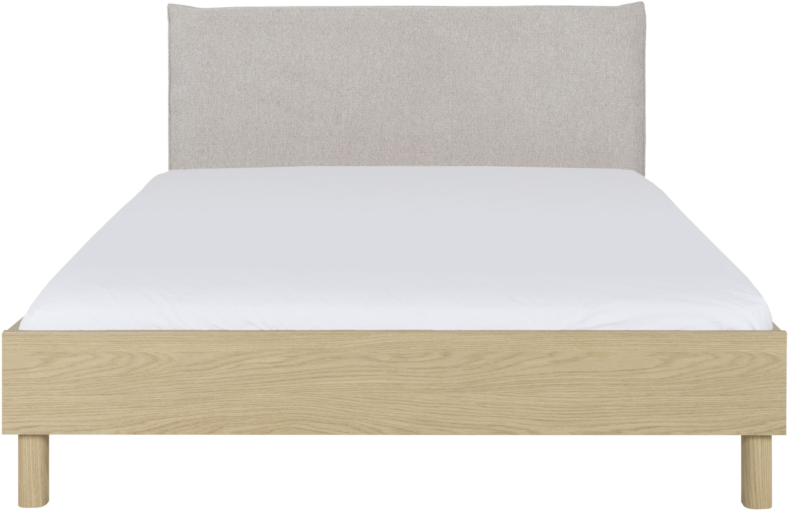 Gami Einzelbett "Auriol", Bett 160 x 200 cm, mit gepolstertes Kopfteil aus günstig online kaufen
