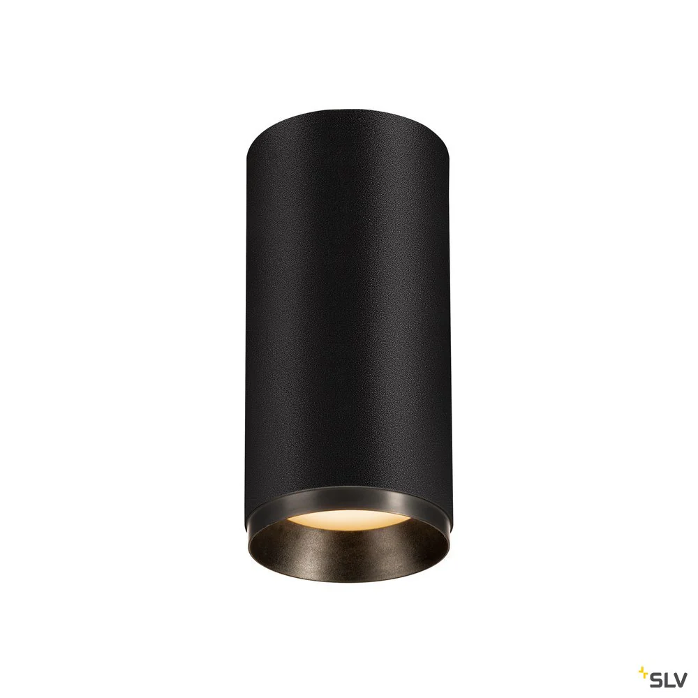 LED Deckenspot Numinos in Schwarz 20,1W 1880lm 3000K 60° günstig online kaufen