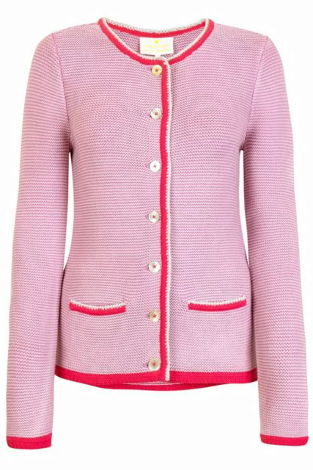 Lieblingsstück Trachtenstrickjacke Trachten Strickjacke - ZARA - rosa günstig online kaufen