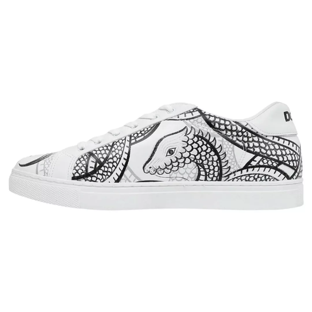 DOGO Sneaker "Damen Ace Sneakers The Power Of The Dragon Vegan Damen Sneake günstig online kaufen