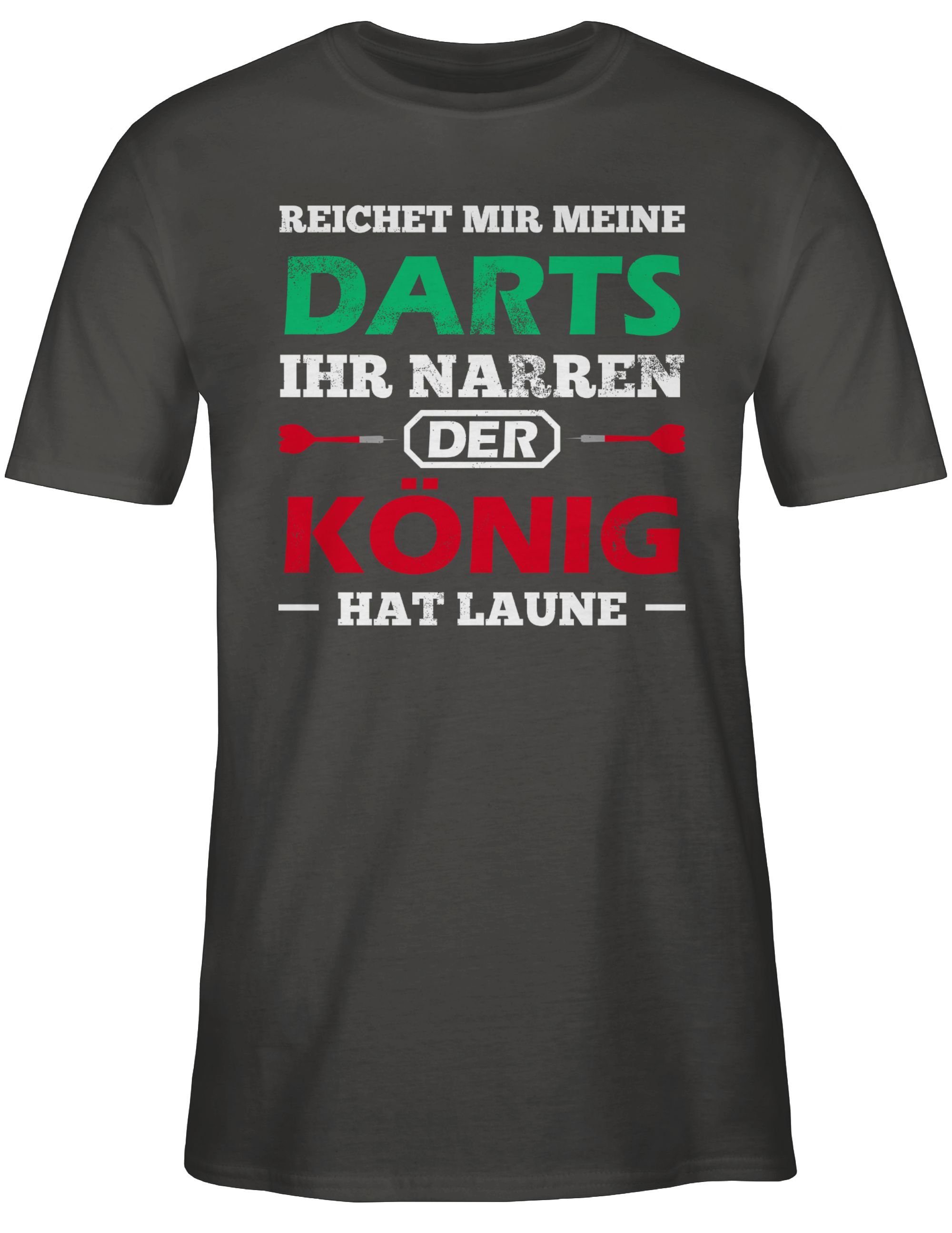 Shirtracer T-Shirt Dart König Spruch I günstig online kaufen
