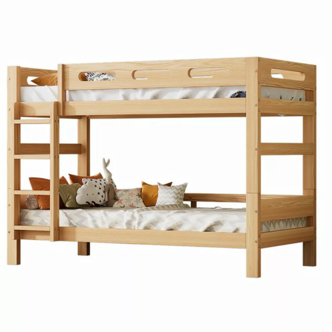 OKWISH Etagenbett Kinderbett Gästebett Holzbett (aufgeteilt in 2 Einzelbett günstig online kaufen