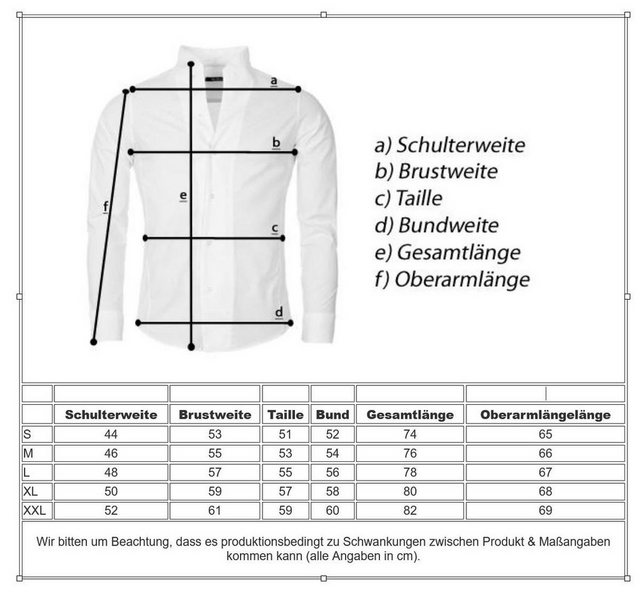 CARISMA Langarmhemd Hemd trendige Riffel Optik retro Look stretch 8596 Regu günstig online kaufen