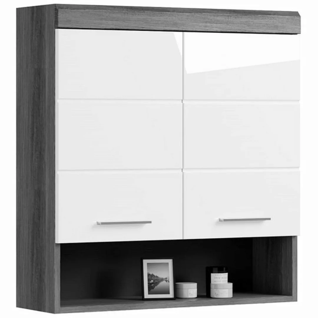 Lomadox Hängeschrank SIROCO-158 Badezimmerschrank Badezimmermöbel modern in günstig online kaufen