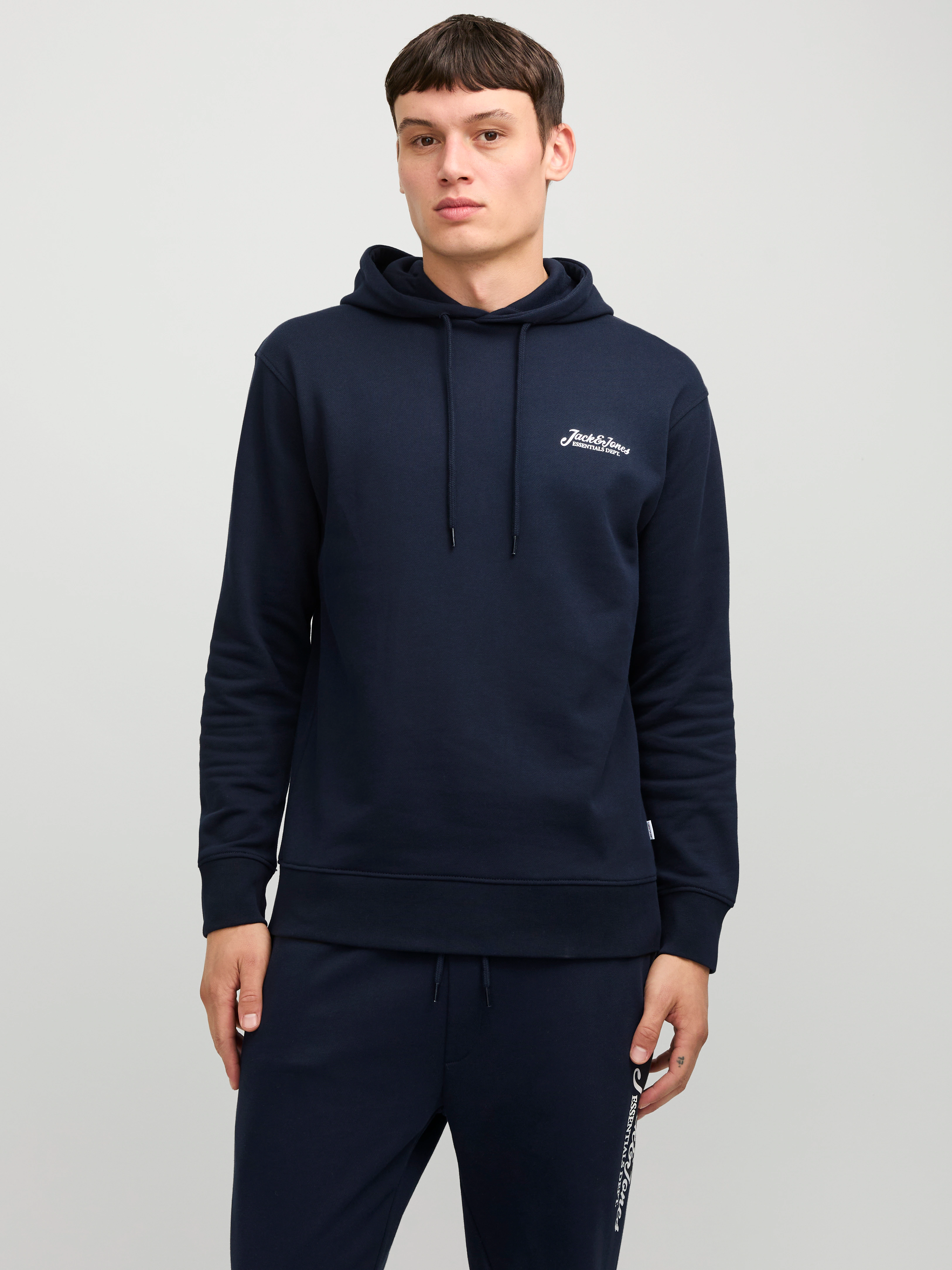 Jack & Jones Kapuzensweatshirt "JJBEAU – Sweater mit Logodruck, Slim Fit un günstig online kaufen