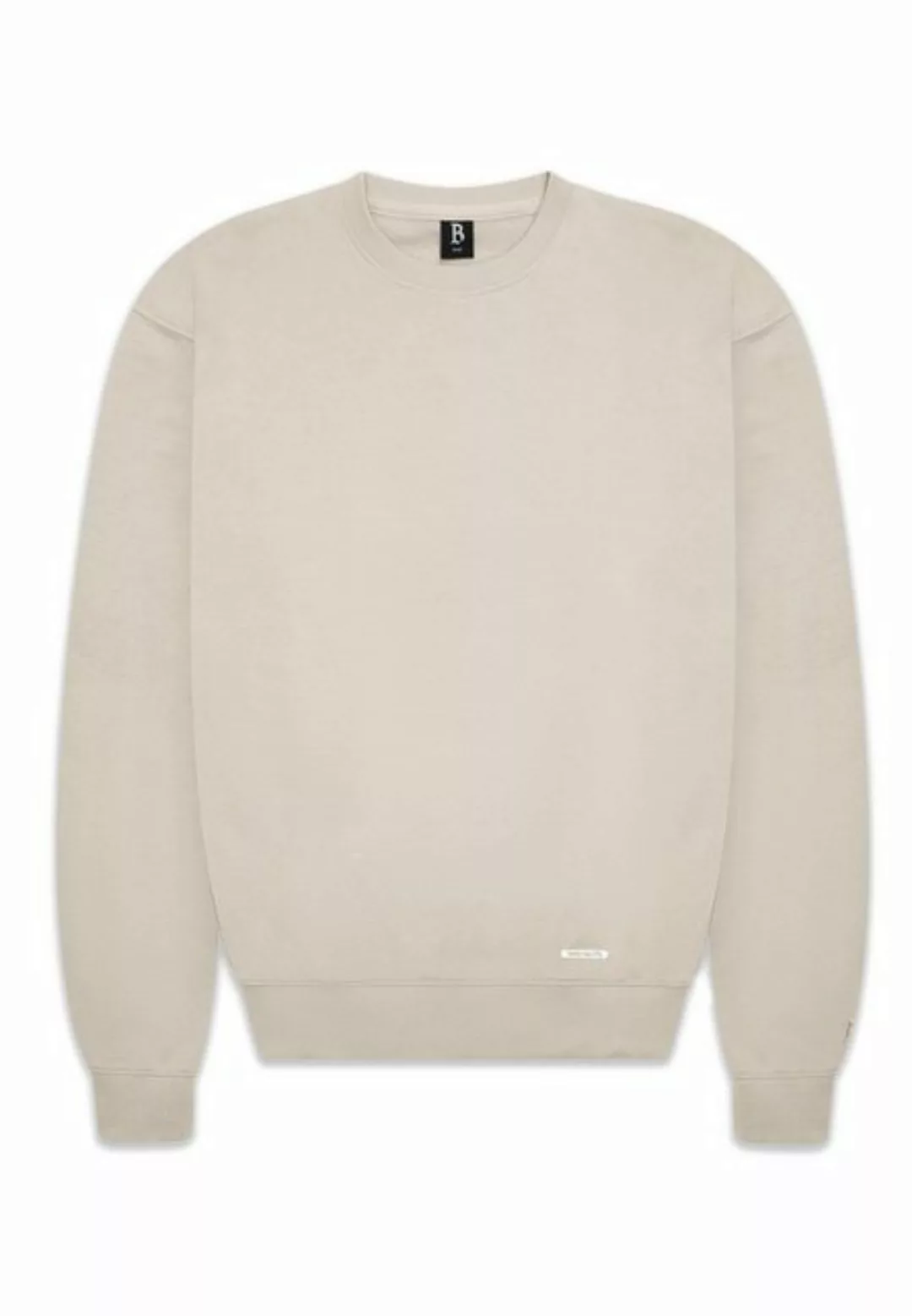 Dropsize Rundhalspullover "Dropsize Herren Super Heavy Blank Sweater" günstig online kaufen