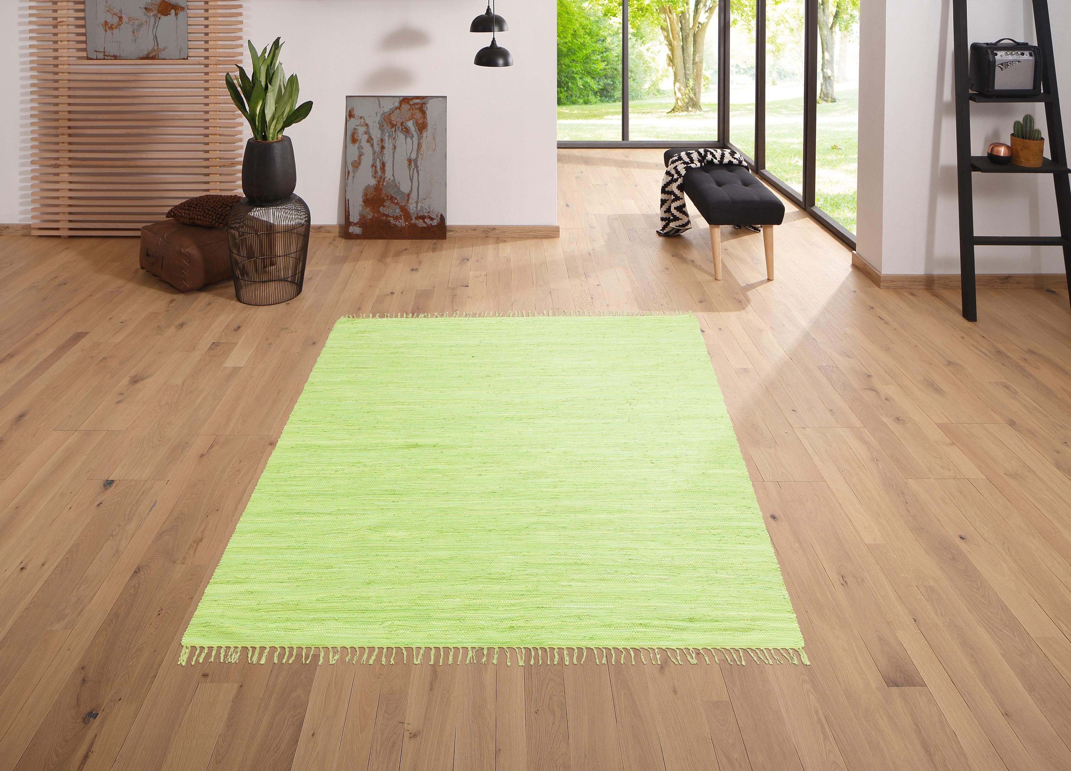 my home Teppich Ares, rechteckig, Höhe: günstig online kaufen