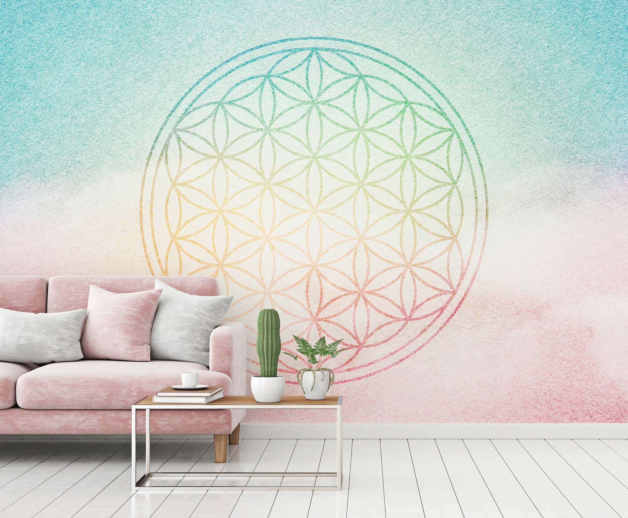 Architects Paper Fototapete »Atelier 47 Flower of Life 2«, orientalisch, Vl günstig online kaufen