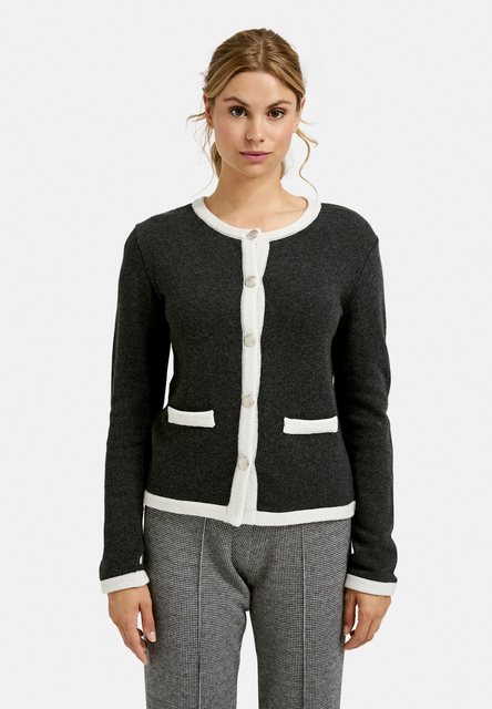 Milano Italy Cardigan CARDIGAN W ROUNDNECK, PLACKET AT CF günstig online kaufen