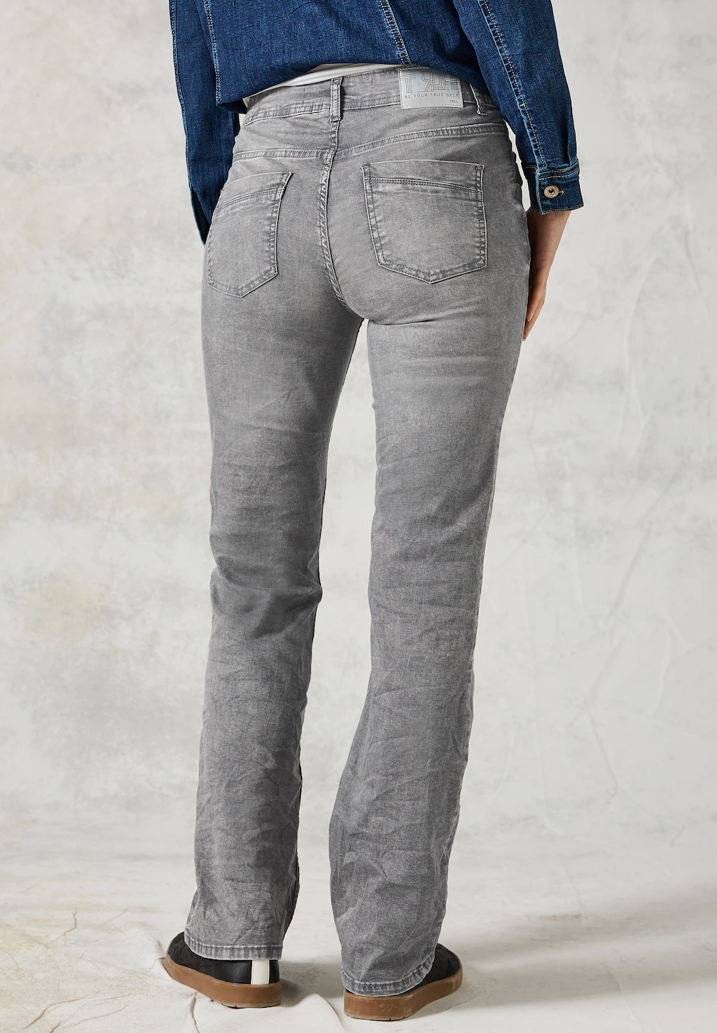 Cecil Slim-fit-Jeans Toronto im Bootcut Fit günstig online kaufen