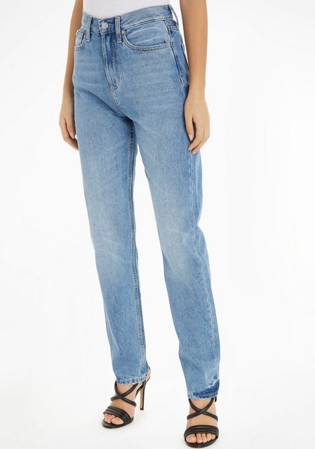 Calvin Klein Jeans Straight-Jeans AUTHENTIC SLIM STRAIGHT im 5-Pocket-Style günstig online kaufen