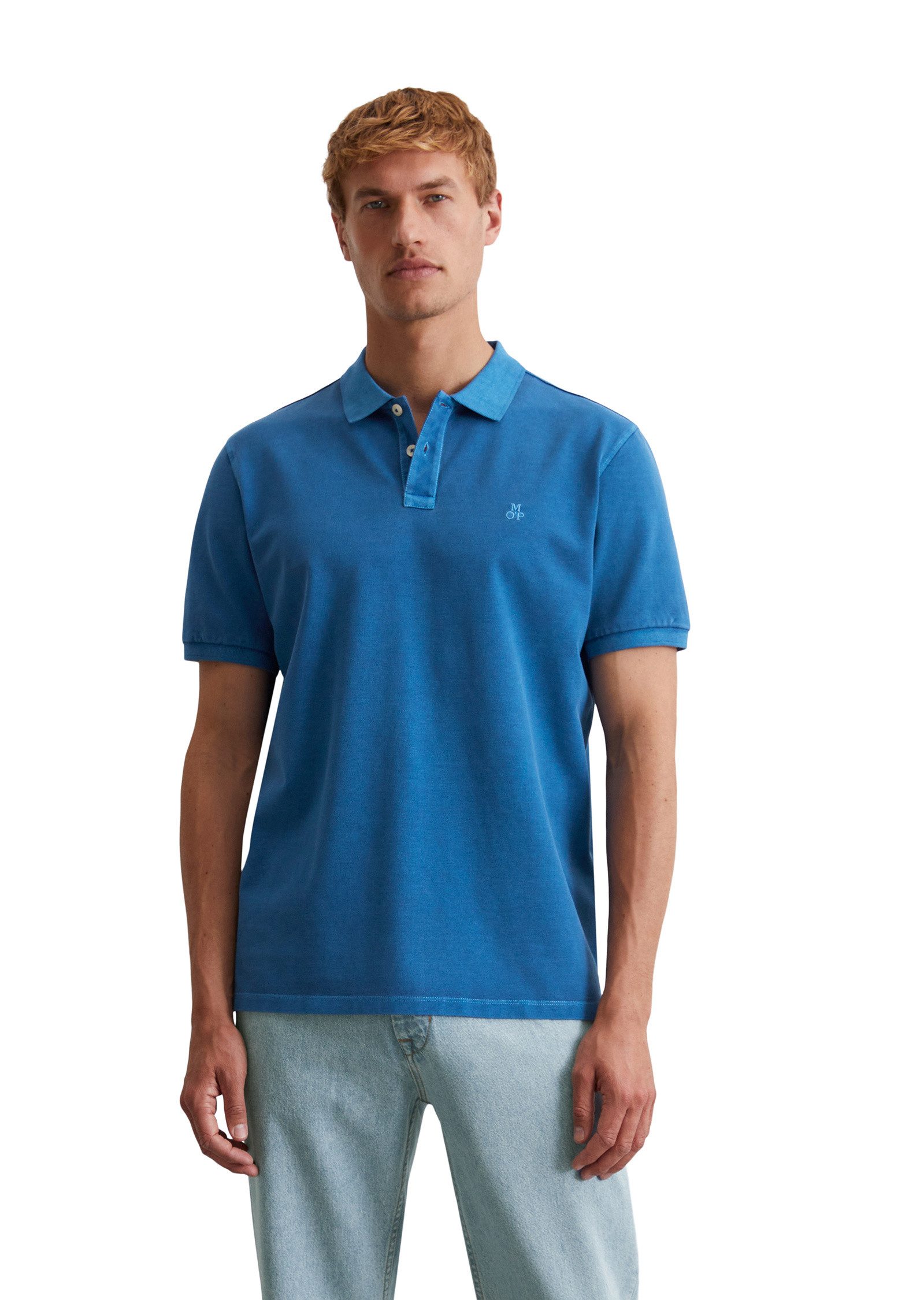 Marc OPolo Poloshirt "aus Bio-Baumwolle" günstig online kaufen