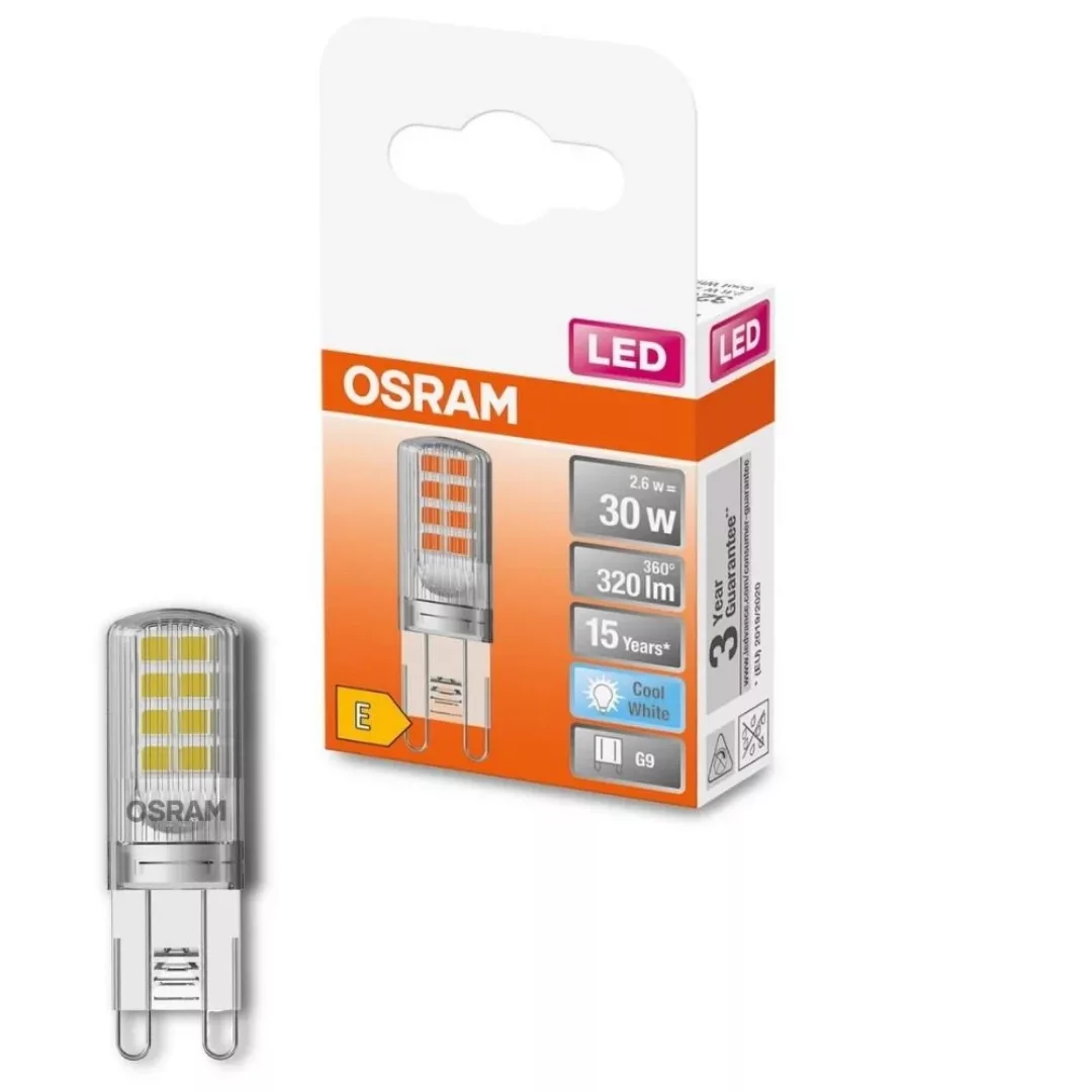 OSRAM LED-Stiftlampe G9 2,6W universalweiß 320 lm günstig online kaufen