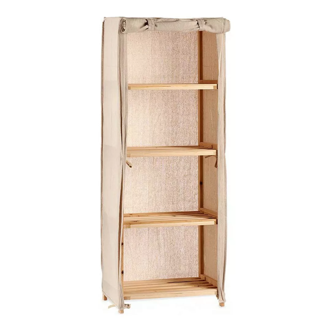 Regal Beige Holz Stoff (30 X 113 X 42 Cm) günstig online kaufen