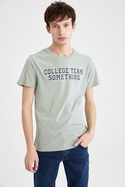 DeFacto T-Shirt Herren T-Shirt SLIM FIT günstig online kaufen
