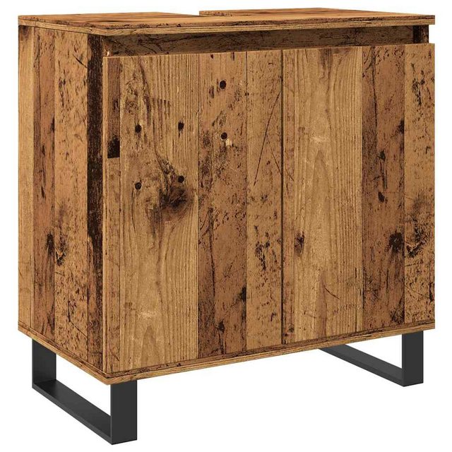 vidaXL Schrankmodule Badschrank Altholz-Optik 58x33x60 cm Holzwerkstoff günstig online kaufen