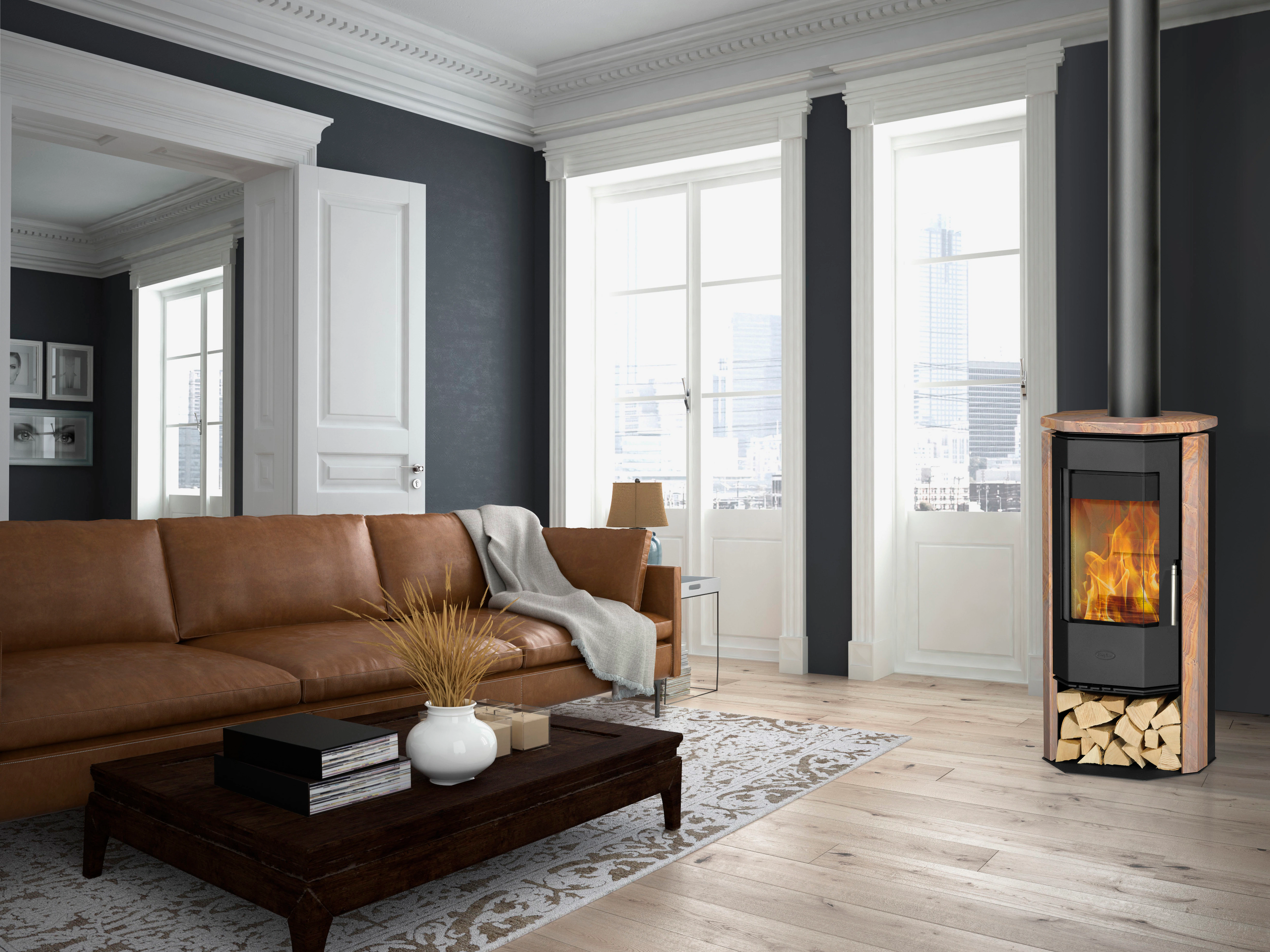 Fireplace Kaminofen »Phönizia Lotic«, Außenluftanschluss günstig online kaufen