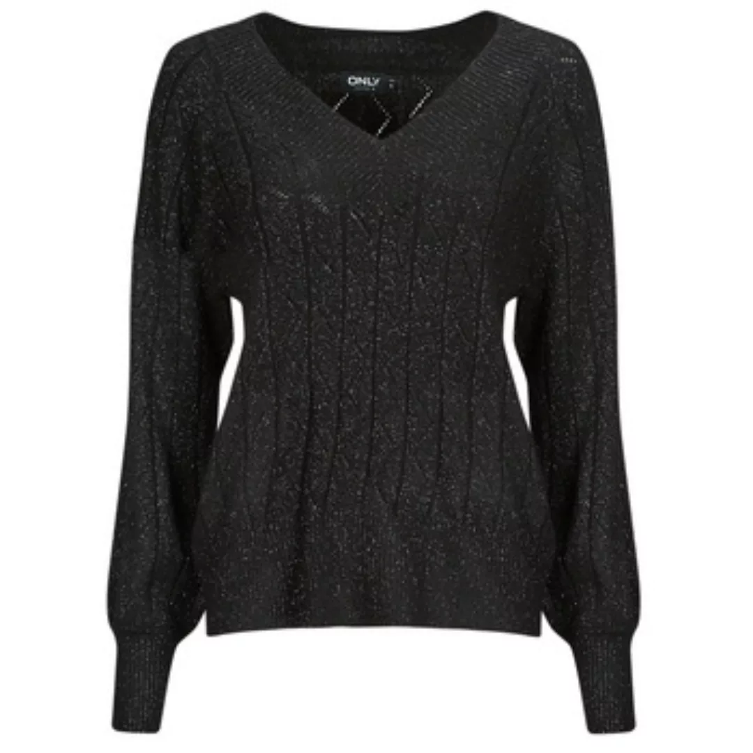 Only  Pullover ONLLUCIA LS GLITTER V-NECK KNT günstig online kaufen