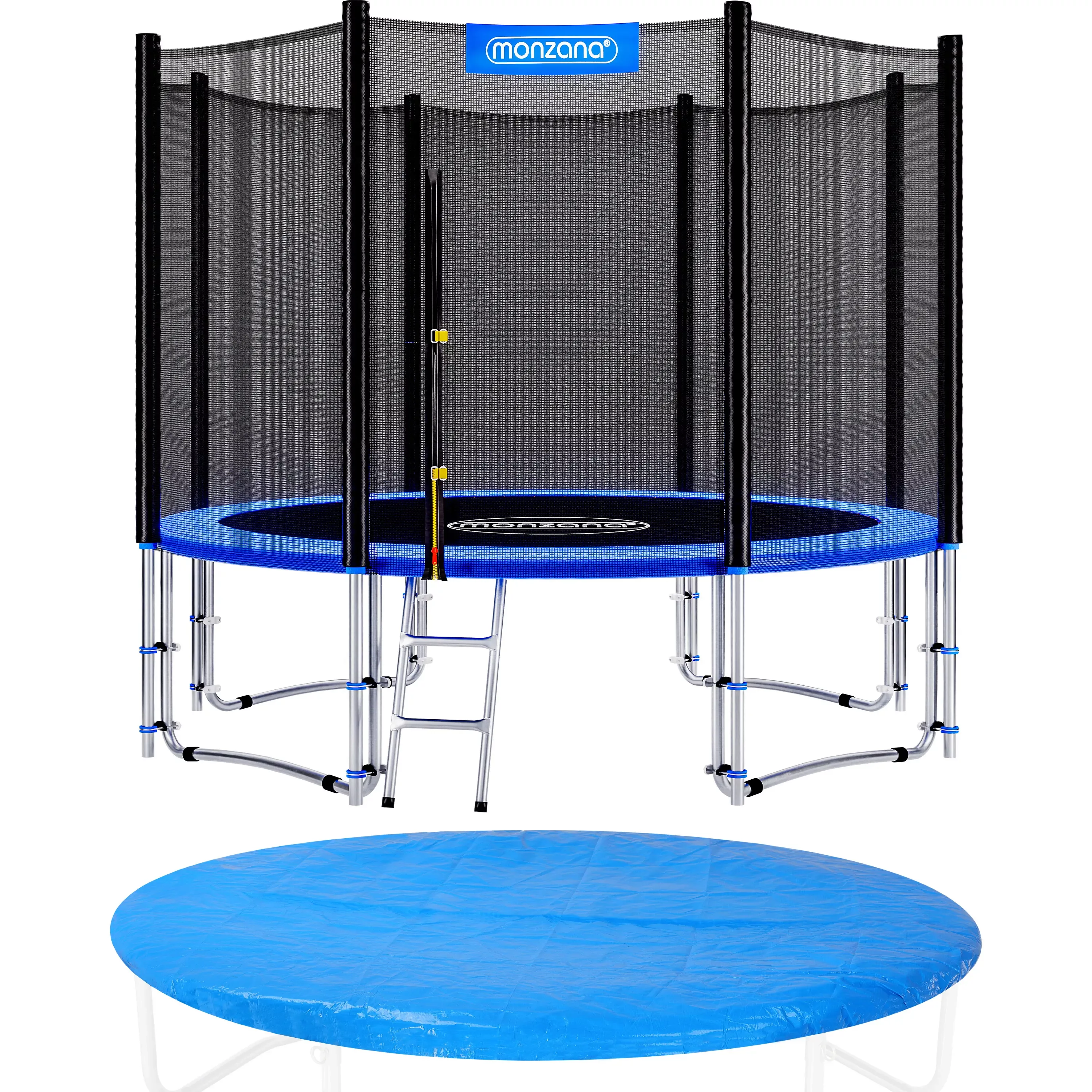 Trampolin Ø366cm inkl Sicherheitsnetz TÜV SÜD GS Abdeckung günstig online kaufen