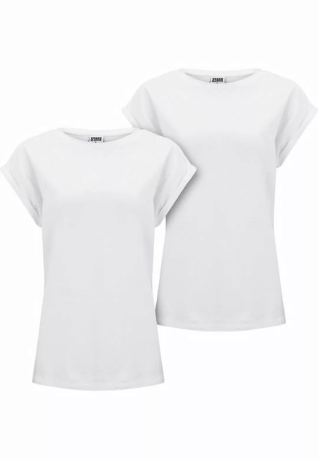 URBAN CLASSICS T-Shirt Urban Classics Pre-Pack Ladies Extended Shoulder Tee günstig online kaufen