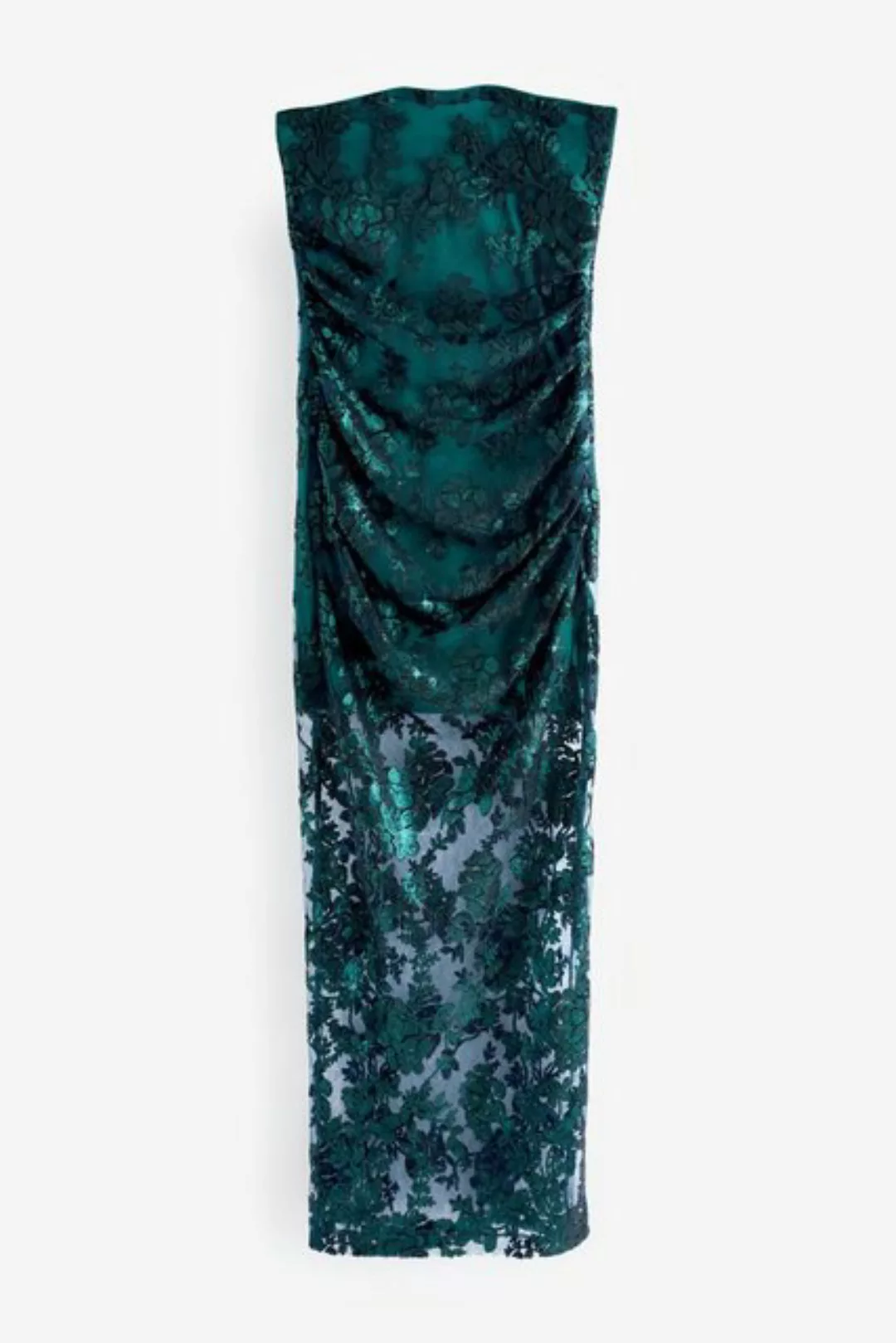 Next Paillettenkleid Bandeau-Kleid mit Pailletten und Spitzen-Overlay (1-tl günstig online kaufen