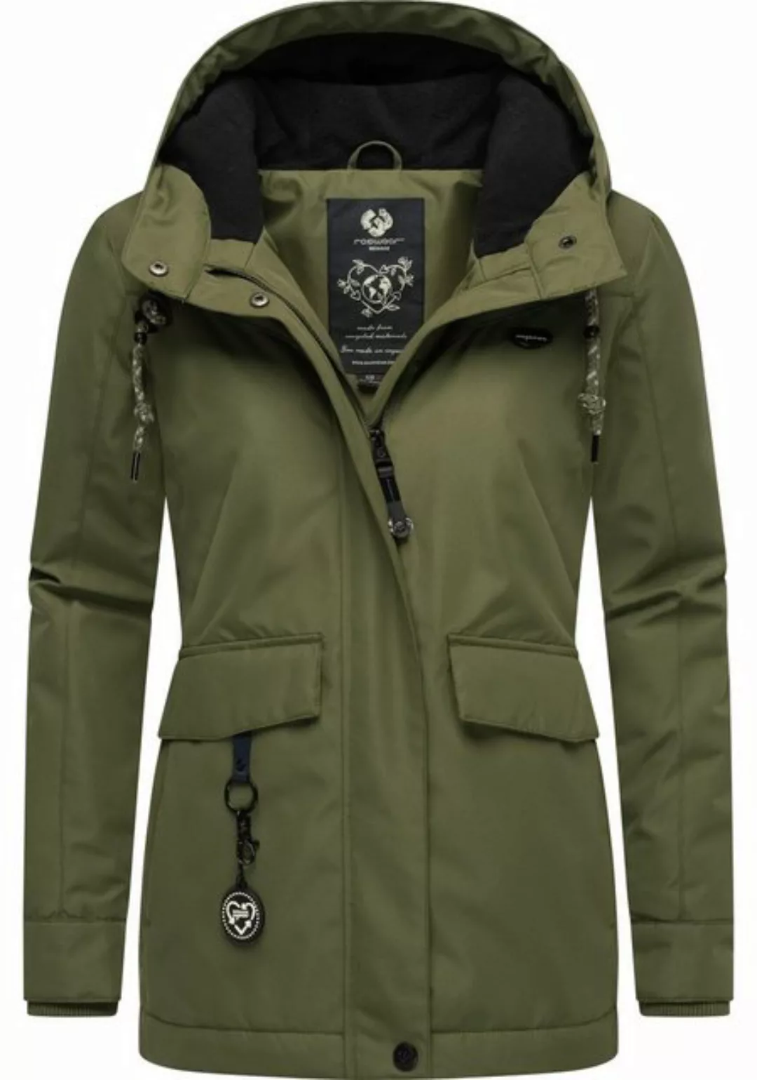 Ragwear Winterjacke Jazmin Remake II Intl. wasserdichte Outdoorjacke aus re günstig online kaufen