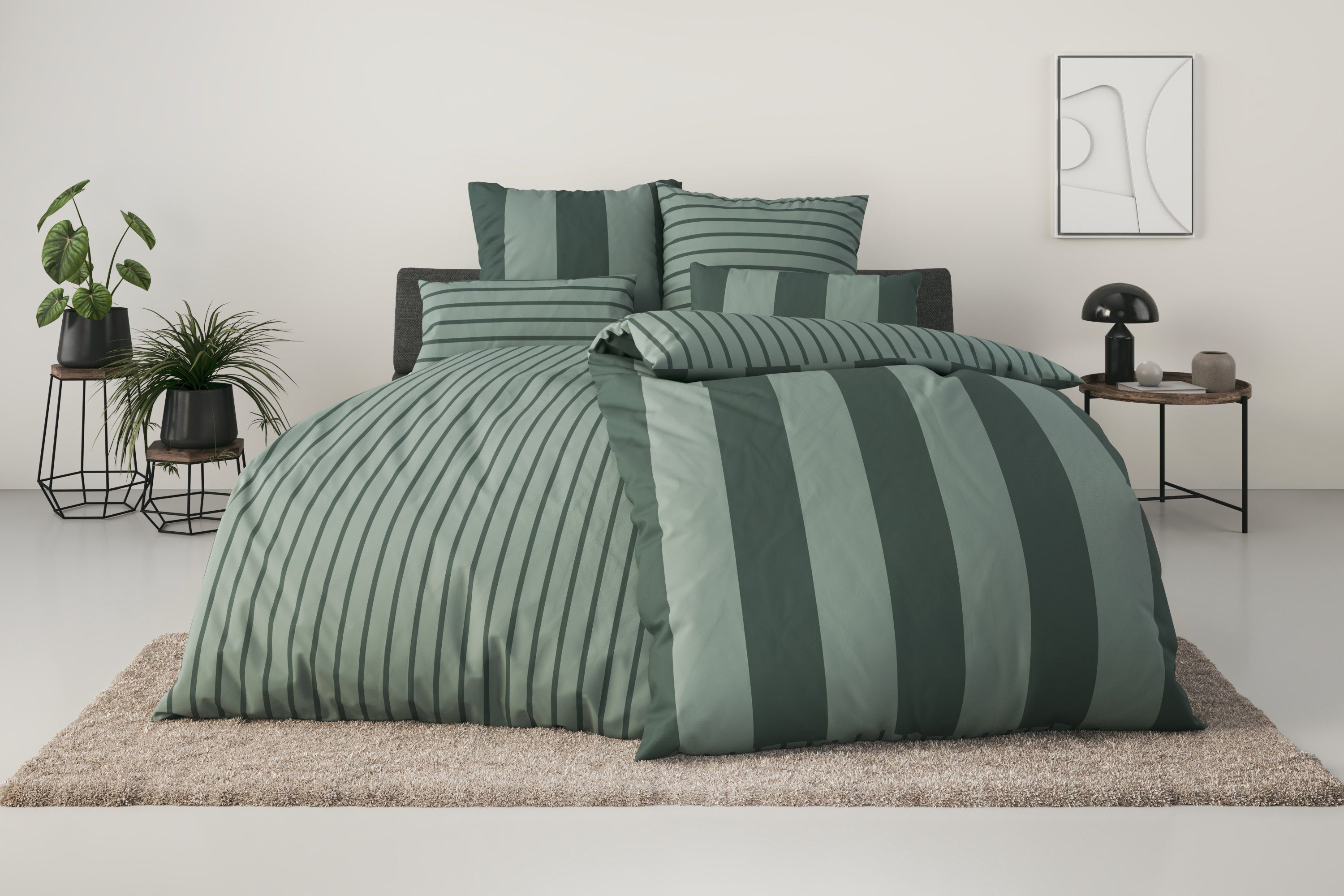 Home affaire Bettwäsche Sari, Flanell, 2 günstig online kaufen