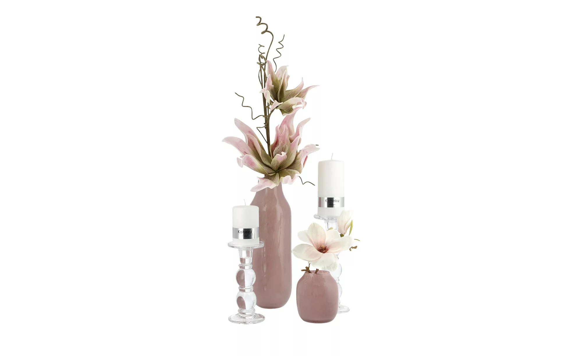 Vase ¦ rosa/pink ¦ Glas  ¦ Maße (cm): H: 11,5  Ø: 10 Accessoires > Vasen - günstig online kaufen